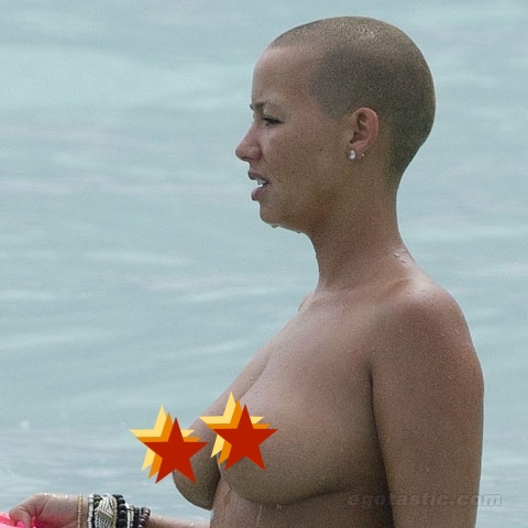 Carson Brought You the Amber Rose Bikini Pics I'll Bring You the Topless